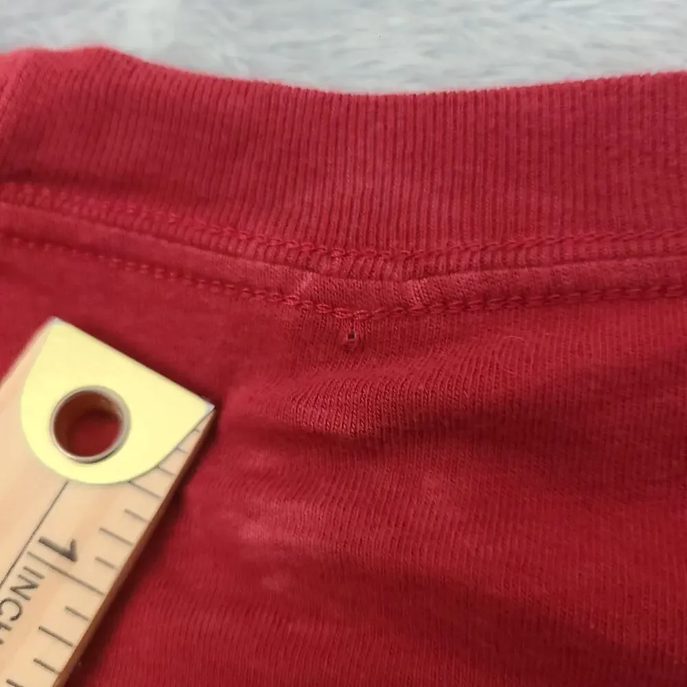 True Religion Shirt Mens Size‎ Large Red 02 Graphic Tee Casual Logo Adult